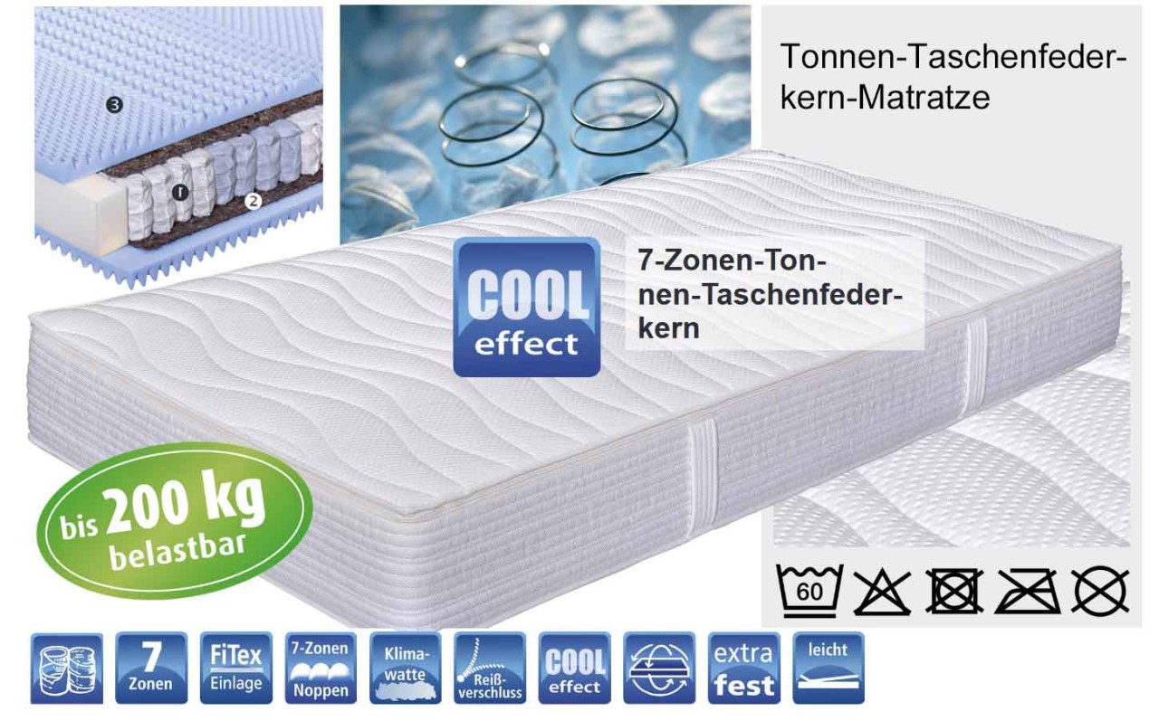 Nubo XXL Matratze für Übergewichtige