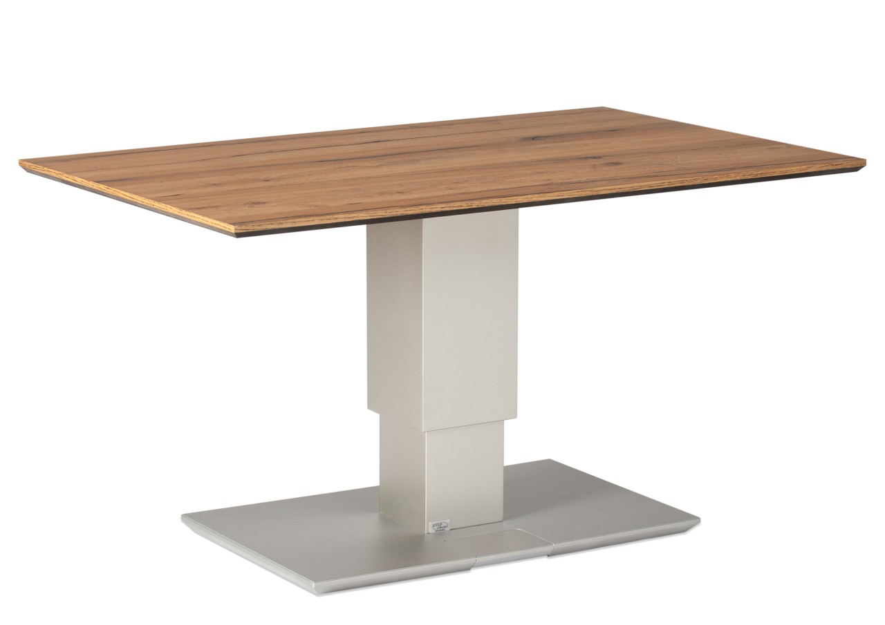 Eve Trentino II Couchtisch höhenverstellbar wildeiche Echtholz Furnier