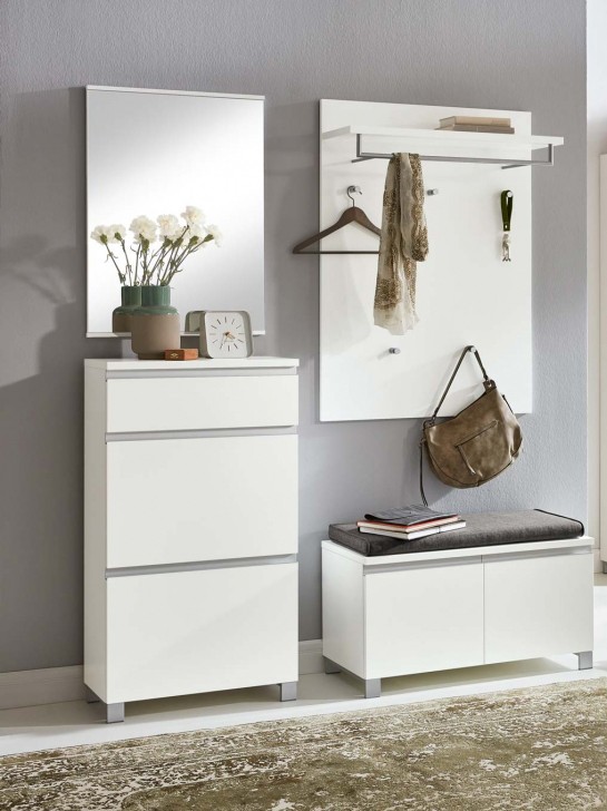SALEA Garderobe Flur weiß