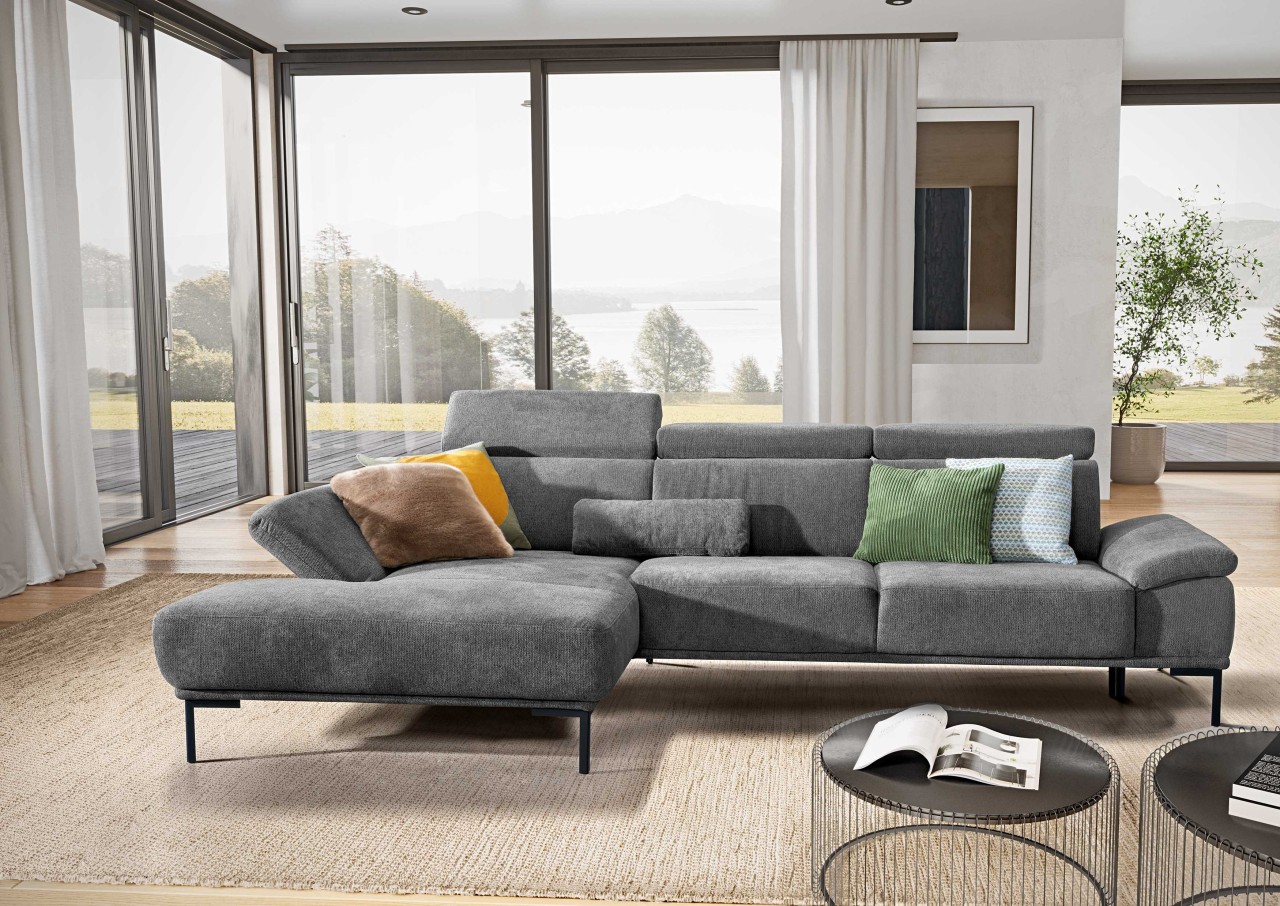 Family Trend Ecksofa mit Sitztiefenverstellung