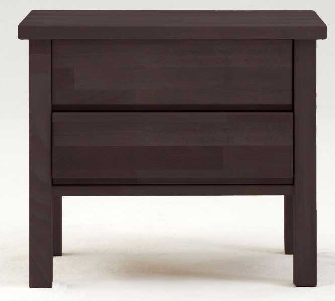 Nachttisch Holz dunkel