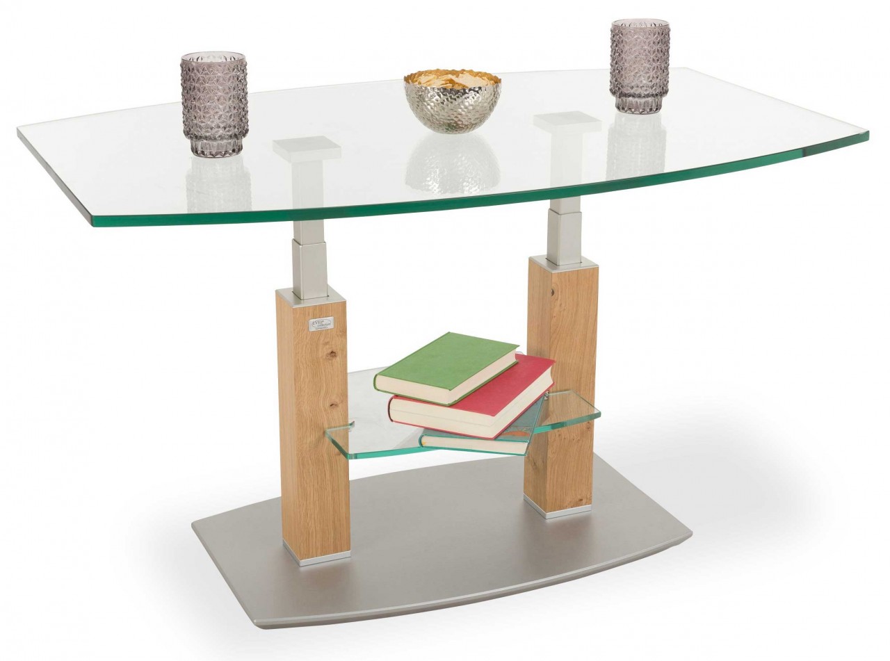 Rimini Deluxe Glastische höhenverstellbar