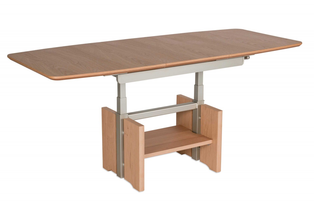 2324 Couchtisch höhenverstellbar kernbuche