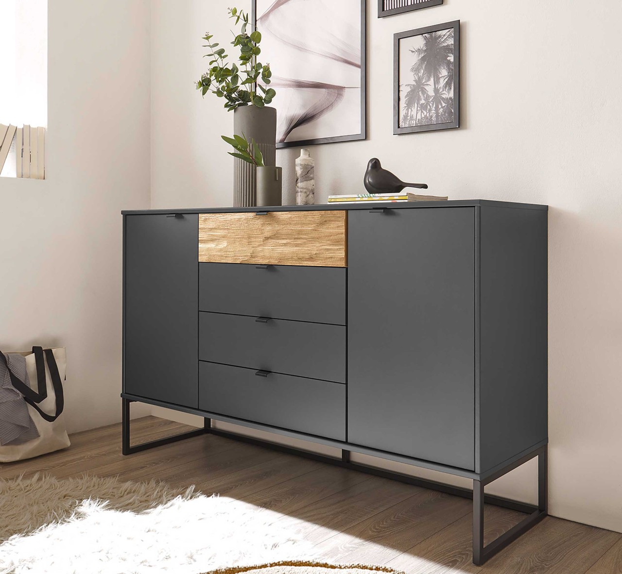 Acapulco Kommode grau modern