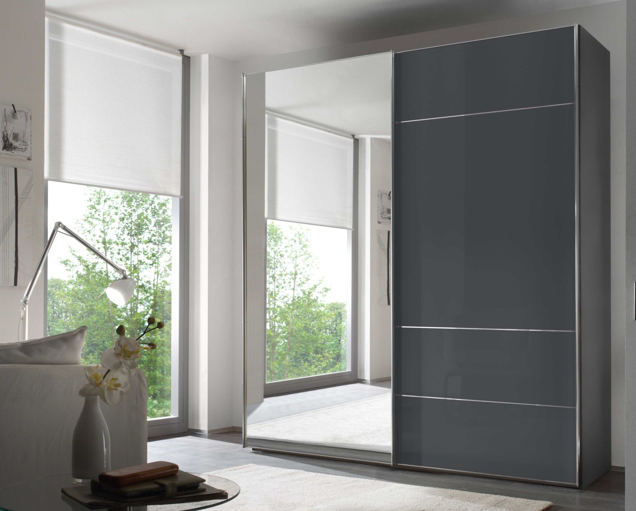 Sonate Lucca Schrank mit Spiegel B188 cm