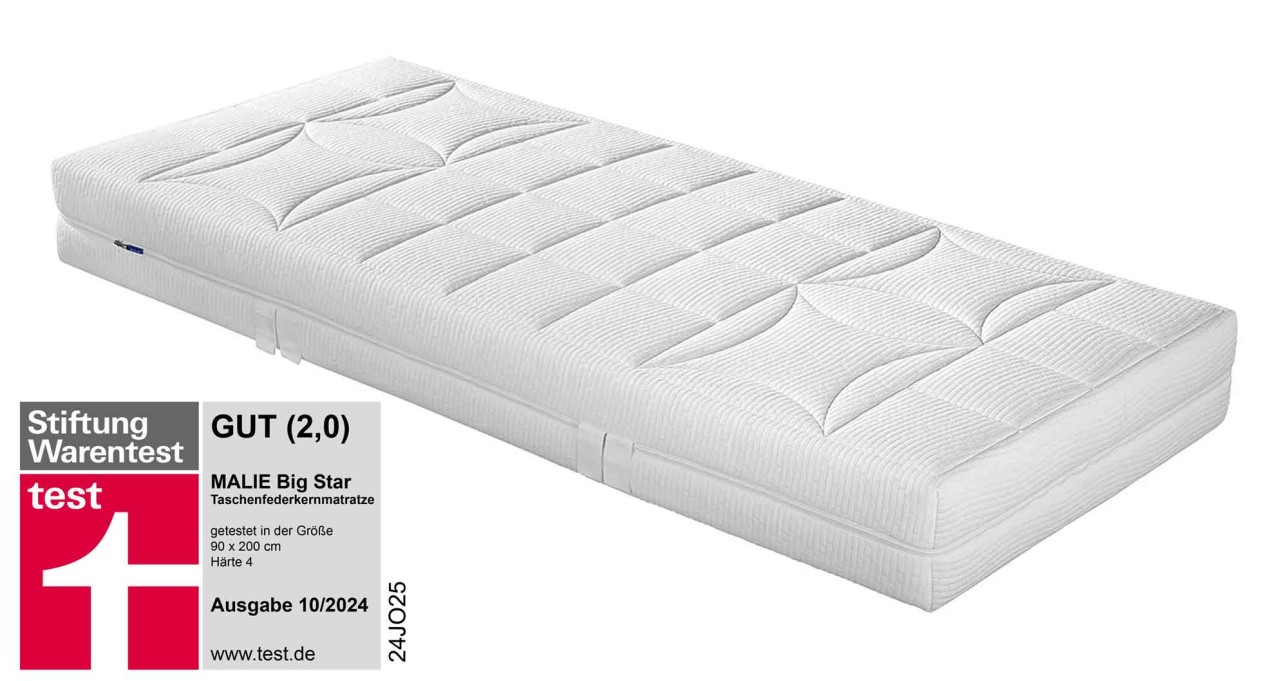 Big Star Matratze für Übergewichtige
