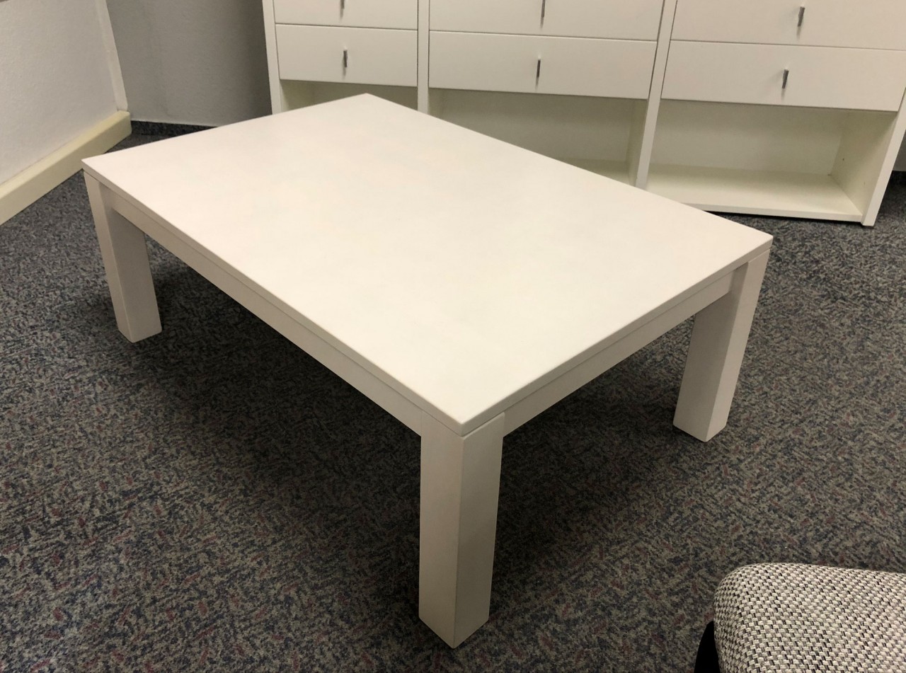 Couchtisch weiß Holz
