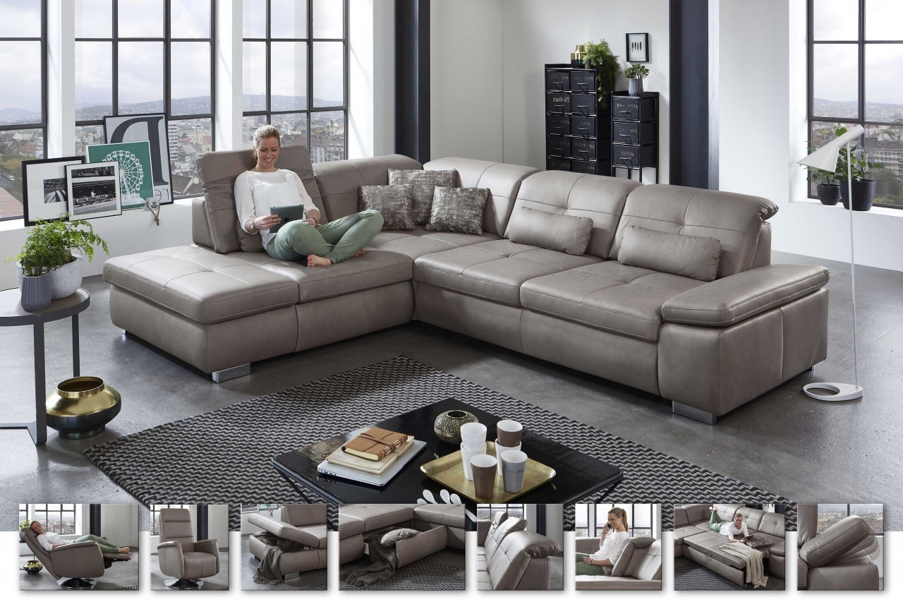 Atlantis Ecksofa Leder