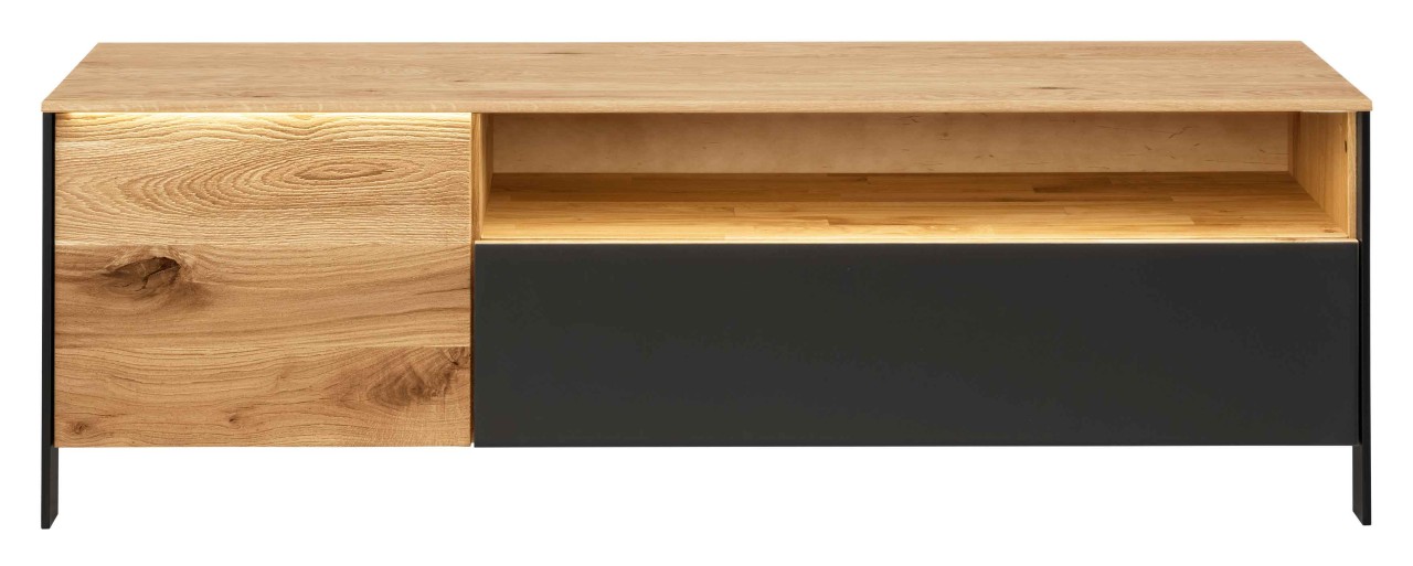 Boston Lowboard eiche massiv modern