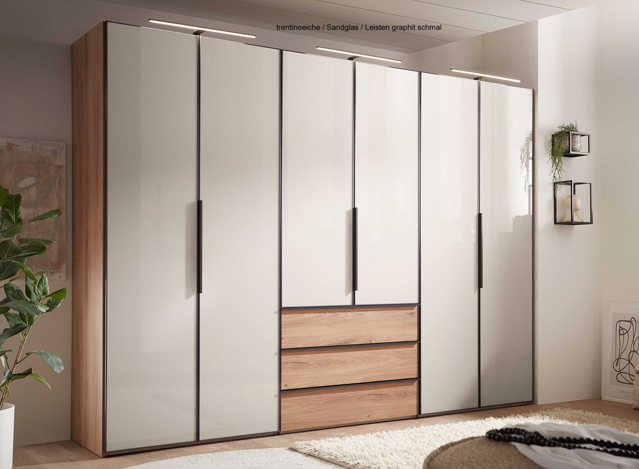 Sinfonie Plus Drehtürenschrank mit Schubladen