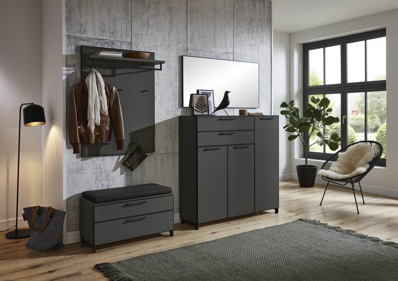 Unica Garderobe grau