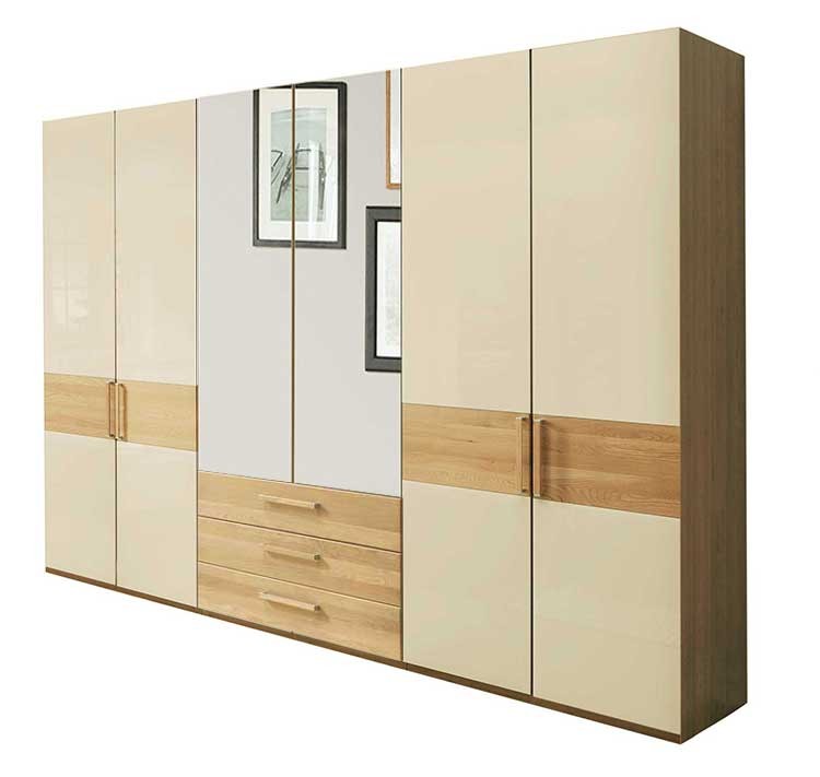 Kiruna Kleiderschrank mit Schubladen