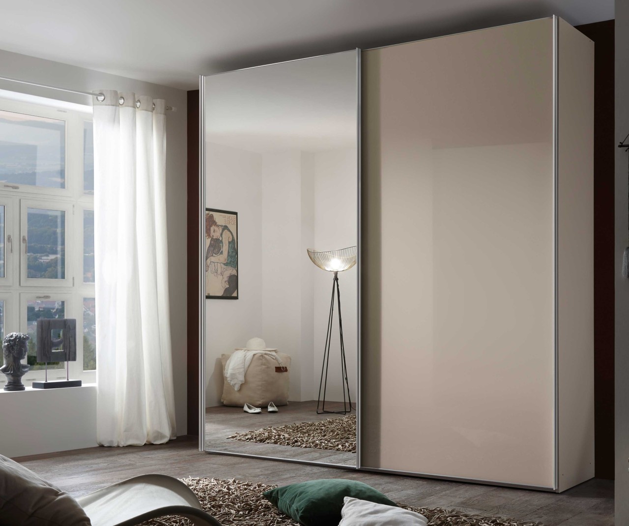 Sonate Rom Schrank mit Spiegel B188 cm