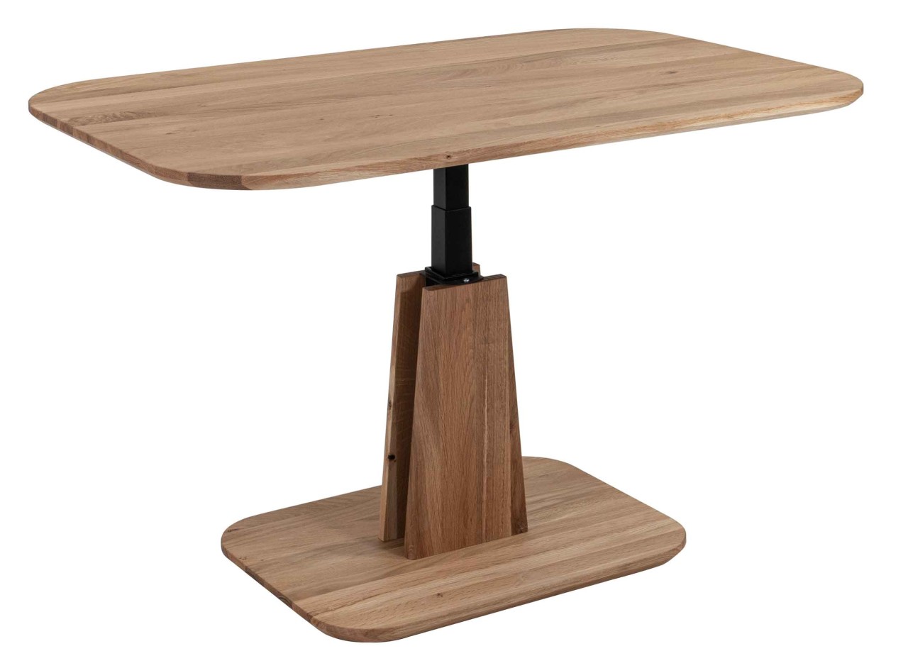 Lea Couchtisch Holz höhenverstellbar