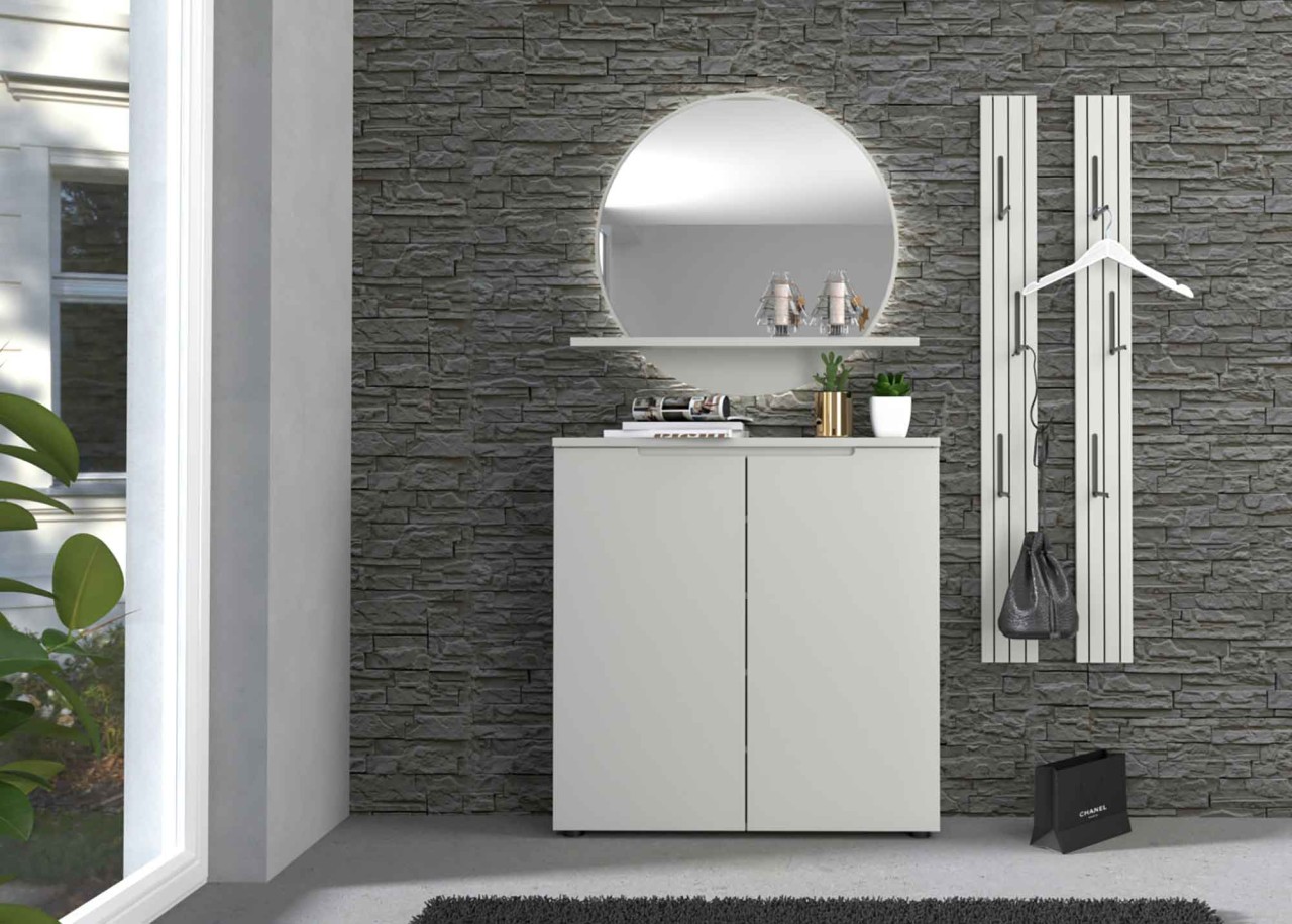 Bresta Garderobe geringe Tiefe