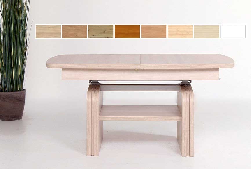 Couchtisch höhenverstellbar ausziehbar