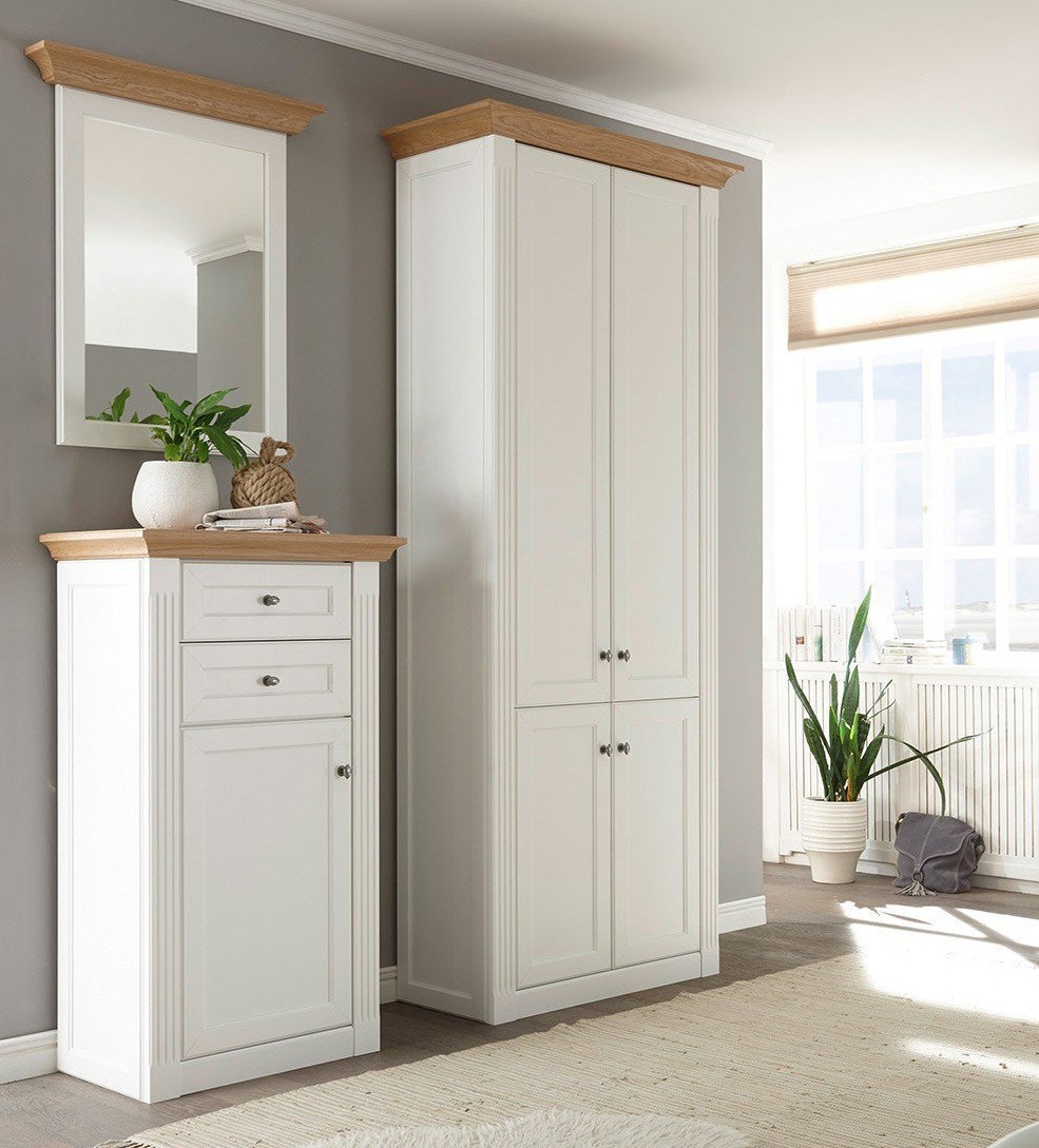 Maisonette Landhaus Garderobe