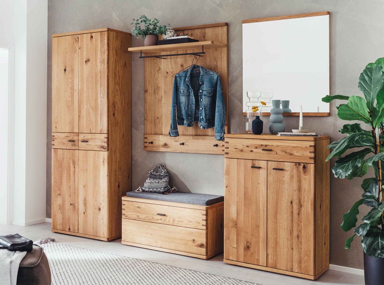 Lopez Garderobe eiche