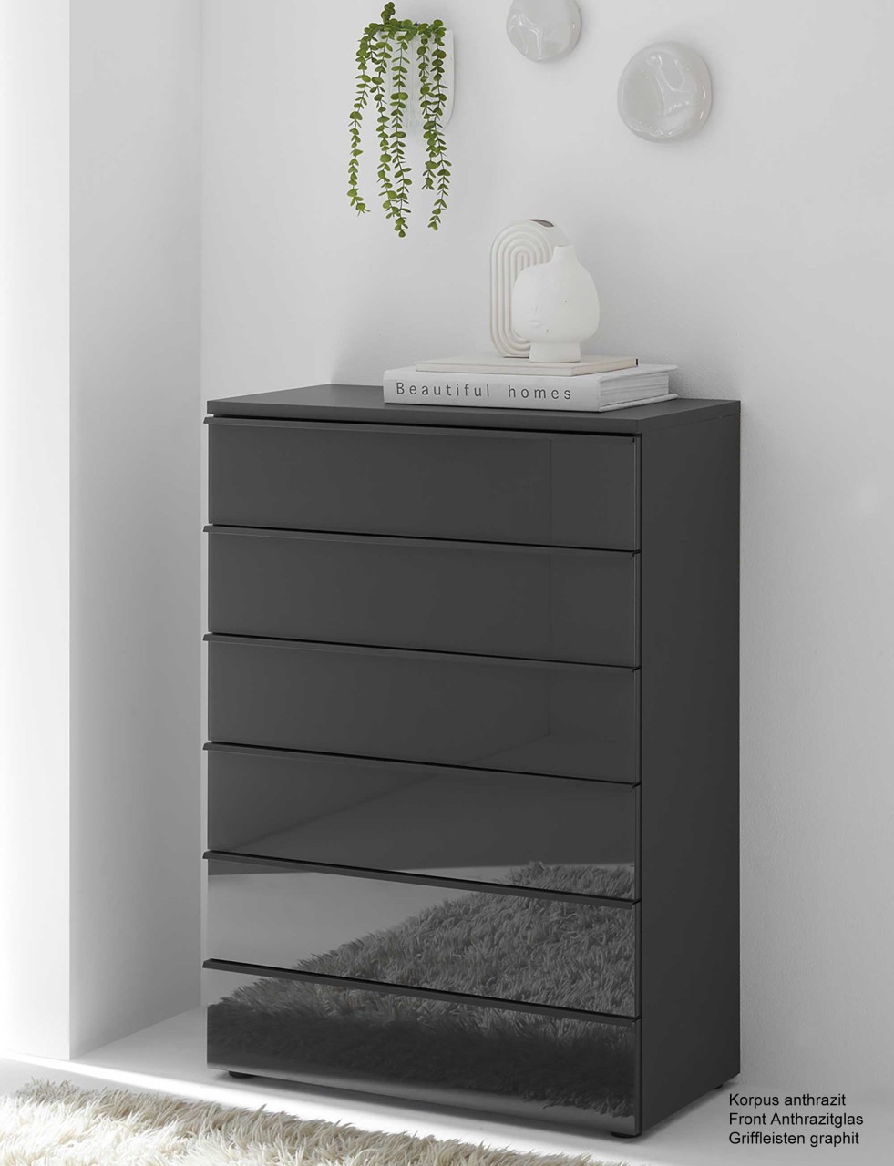 Sinfonie Kommode 6 Schubladen