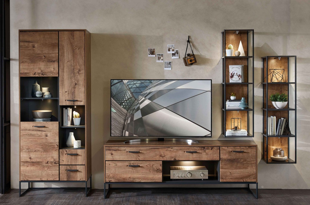 Manhattan Wohnwand industrial