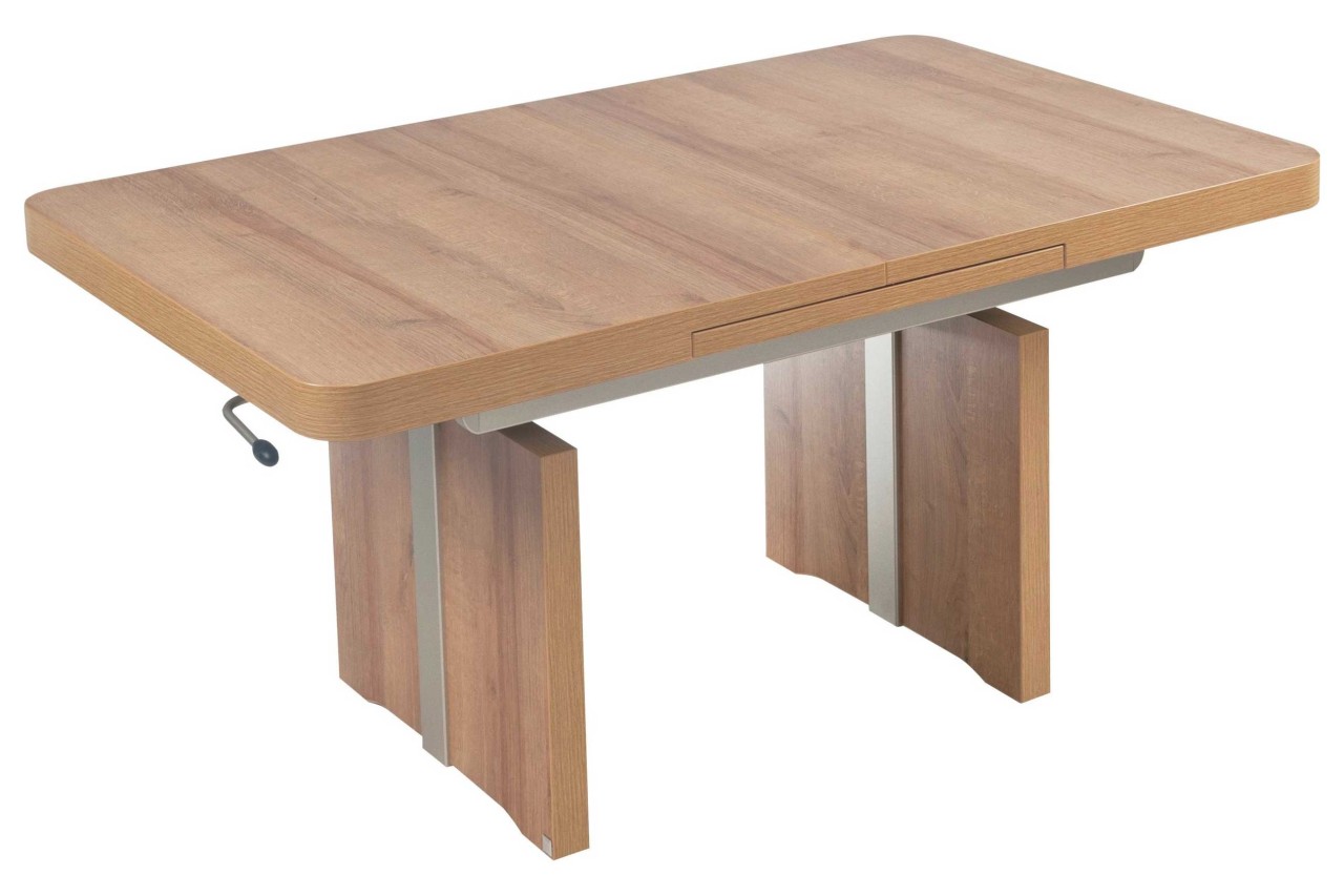 2273 Couchtisch höhenverstellbar und ausziehbar