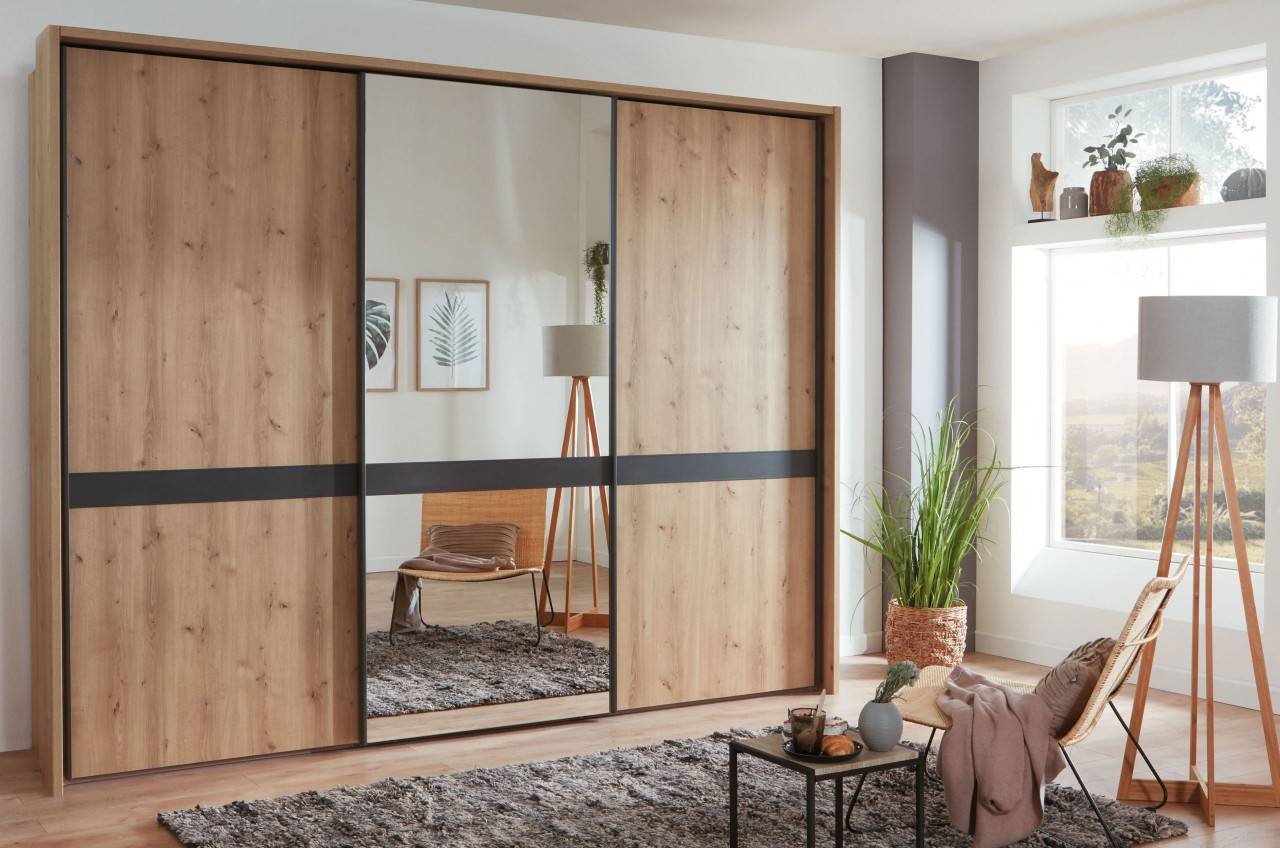 Rialto Kleiderschrank mit Spiegel