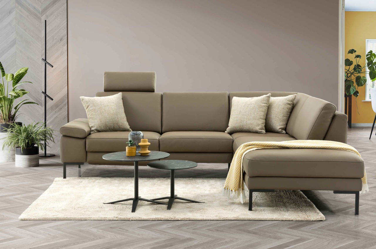 Maximilian Ecksofa mit Relaxfunktion