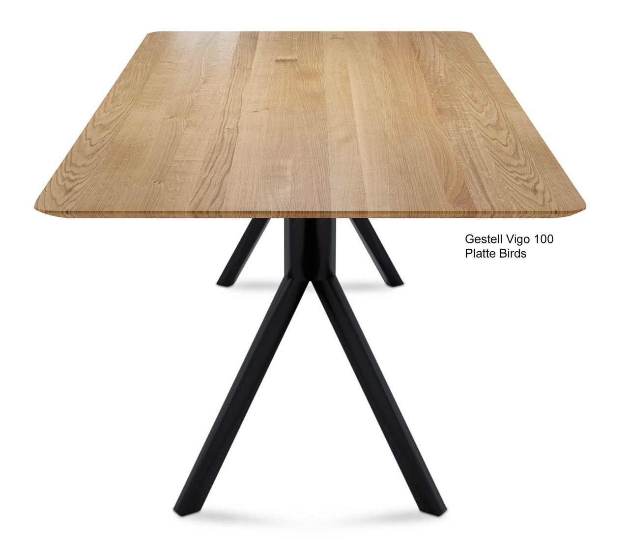 Living Schweizer Kante Tisch