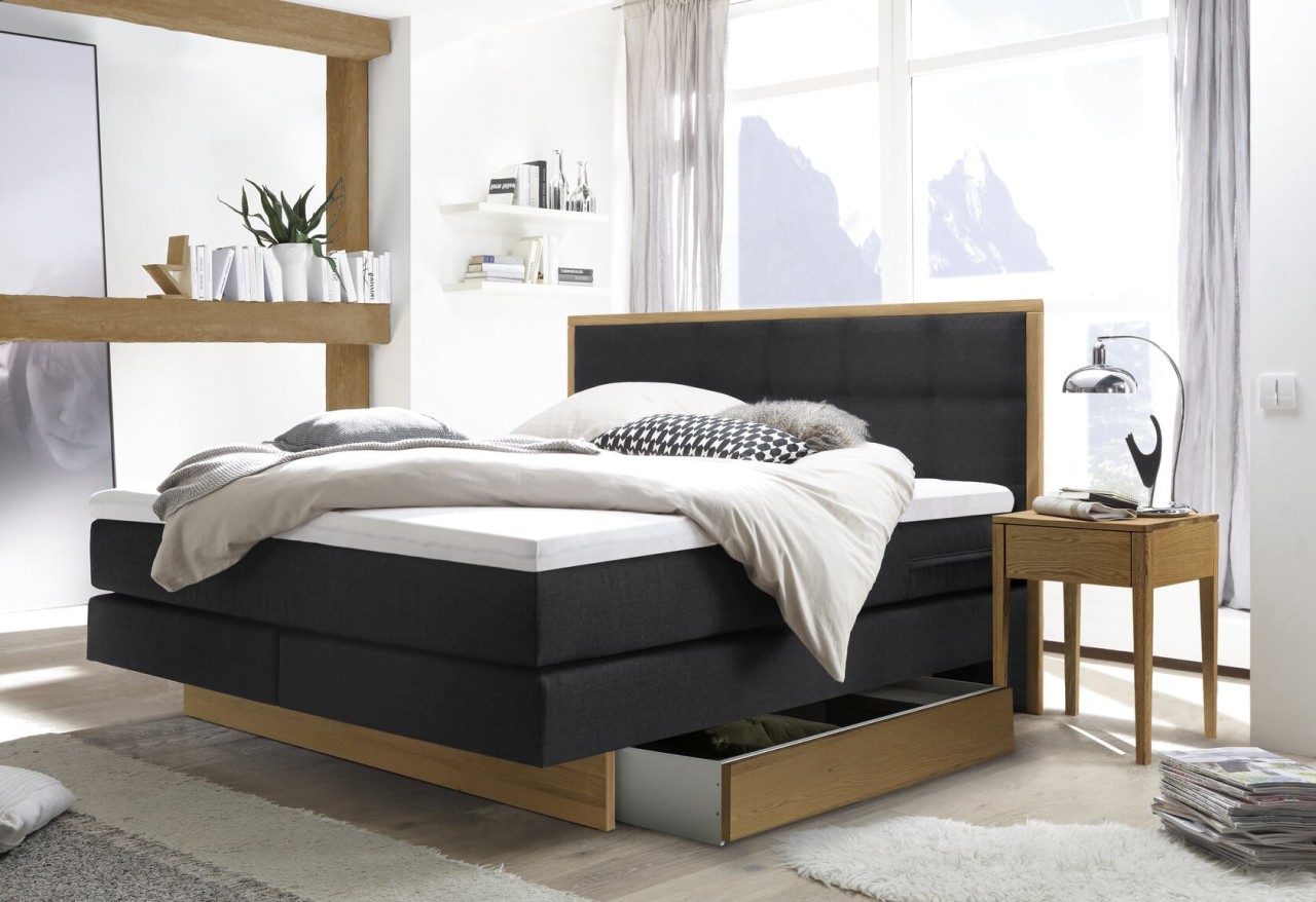 Ottawa Boxspringbett mit Bettkasten