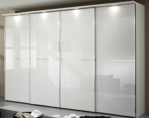 Sinfonie Plus Schwebetürenschrank Panorama alpinweiß