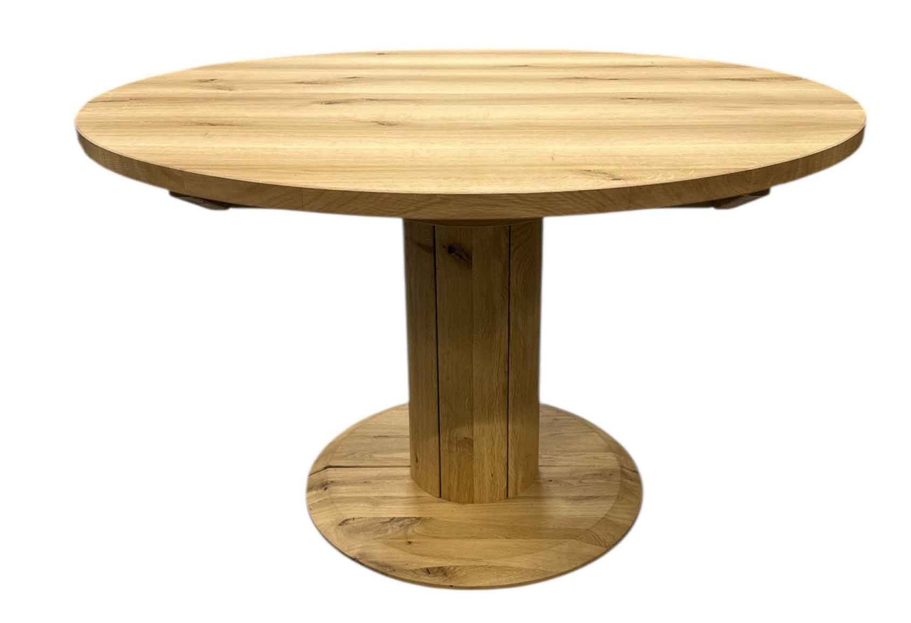 Ines Esstisch rund eiche massiv