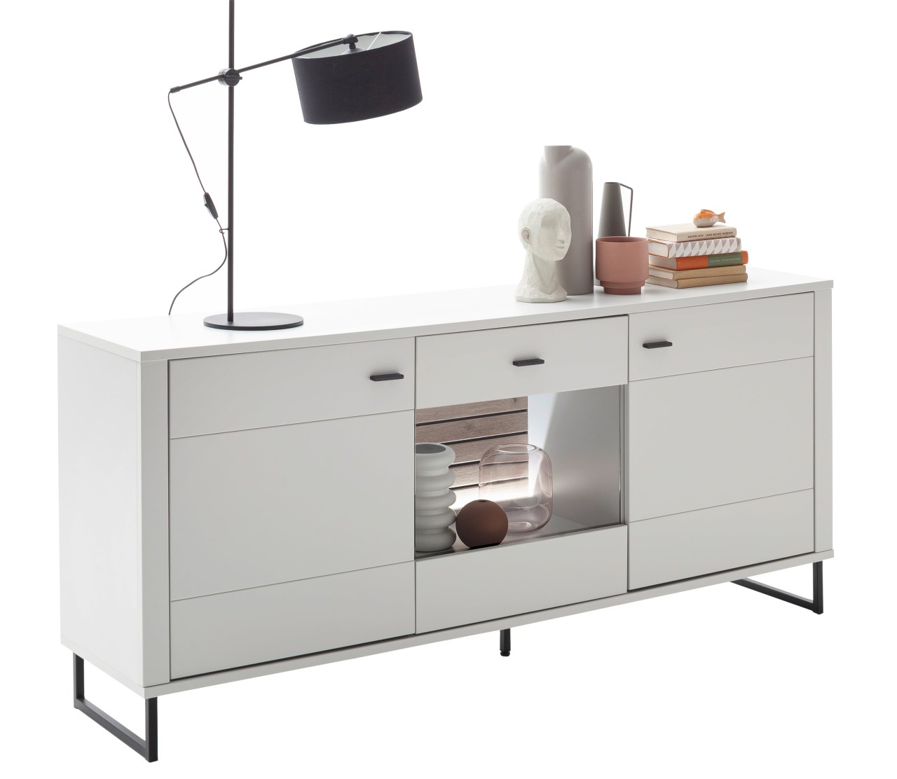 Louisiana Sideboard weiß matt