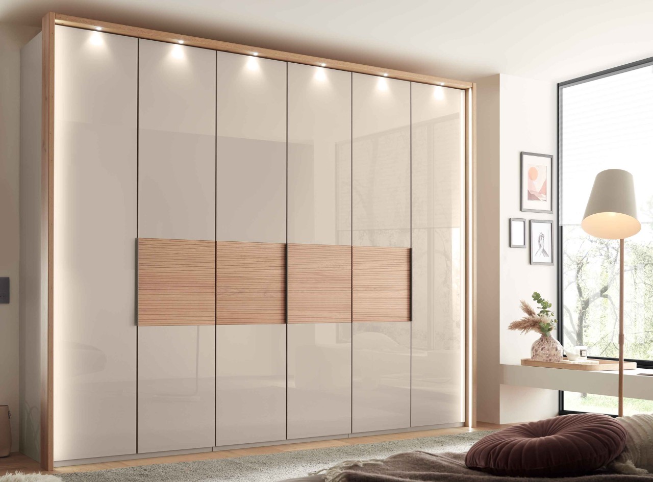 Verona Kleiderschrank mit Glastüren