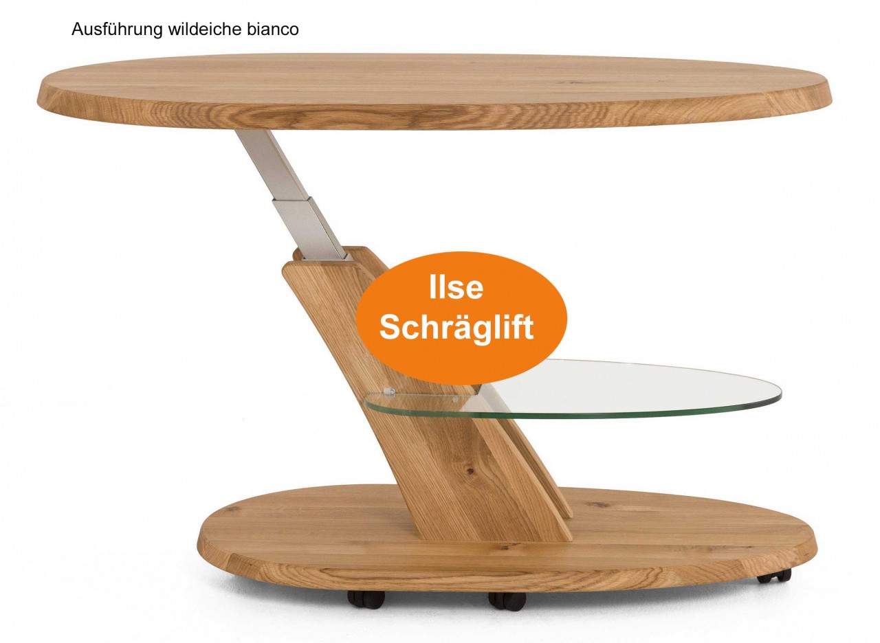 4328 Couchtisch oval höhenverstellbar