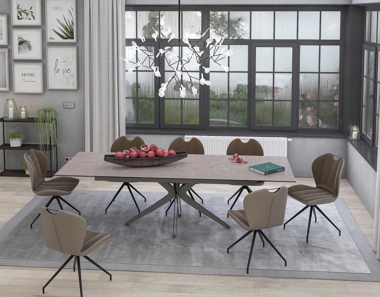 Influence Keramik Tisch ausziehbar