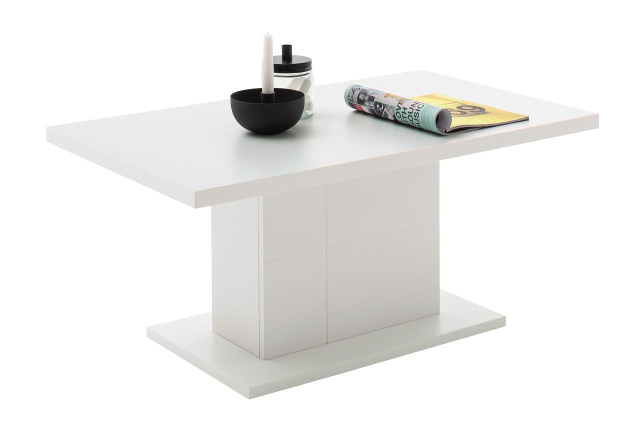 Lissabon Couchtisch weiß