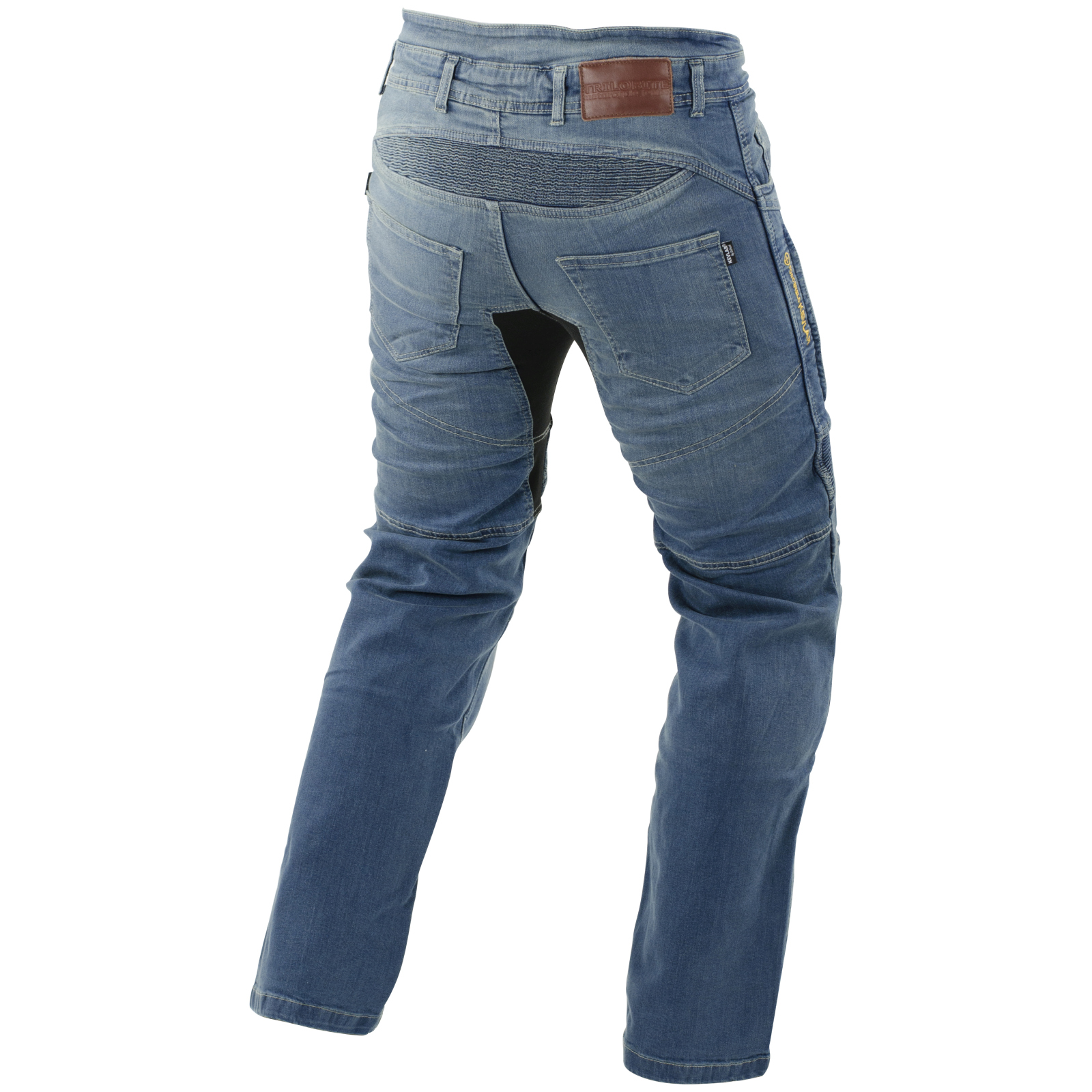 Trilobite Parado Doublelayer AAA Motorradjeans Lang (Blau)