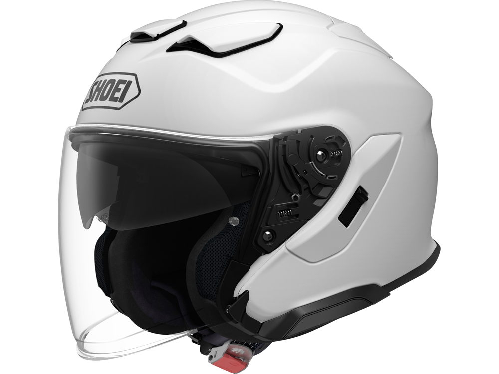 Shoei J-Cruise3 White Motorradhelm (Weiß)