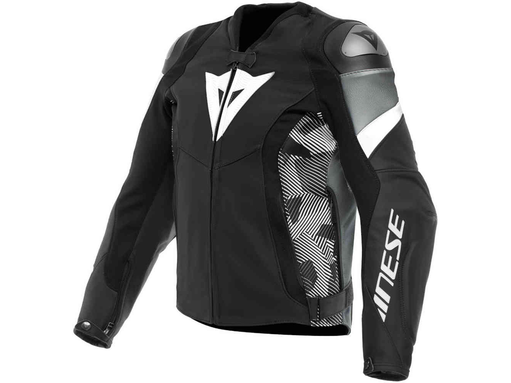 Dainese Avro 5 Kombijacke (Schwarz/Weiß/Anthrazit)