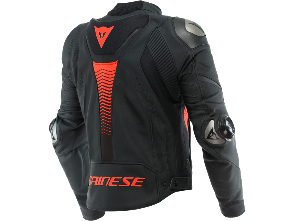 Dainese Super Speed 4 Motorrad Kombijacke Herren (schwarz/rot)