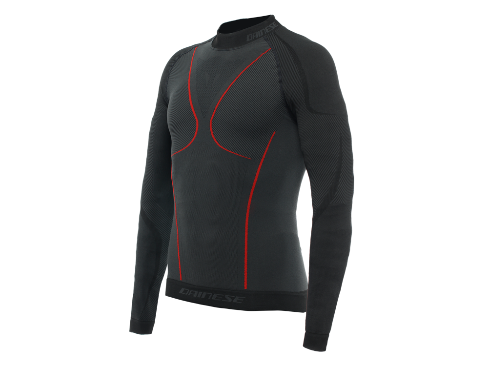 Dainese Thermo LS Funktionswäsche Langarmhemd Herren (schwarz/rot)
