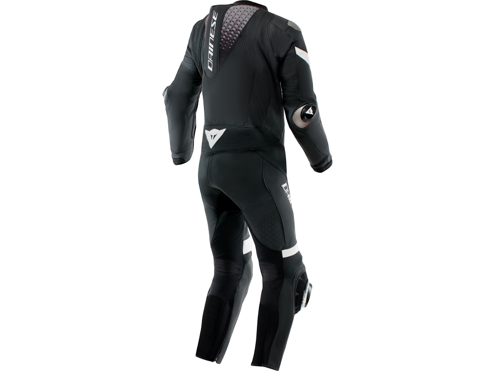 Dainese Laguna Seca 6 1tlg. Motorradlederkombi (Schwarz/Weiß/Anthrazit)