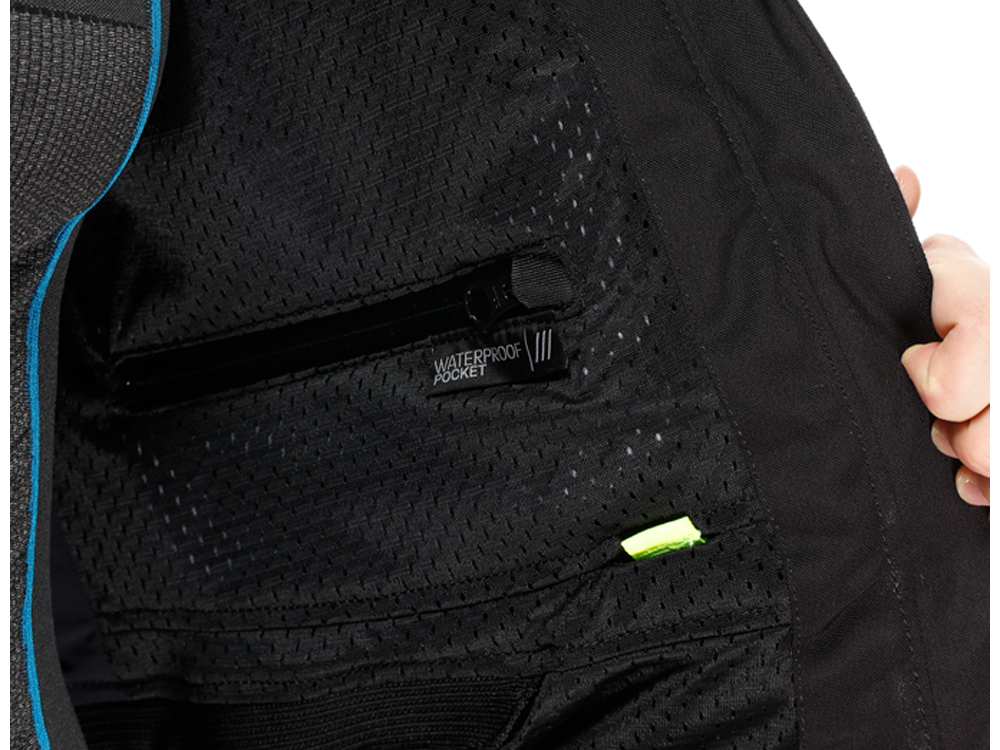 Dainese Iperattiva Motorradlederjacke Damen (Schwarz)