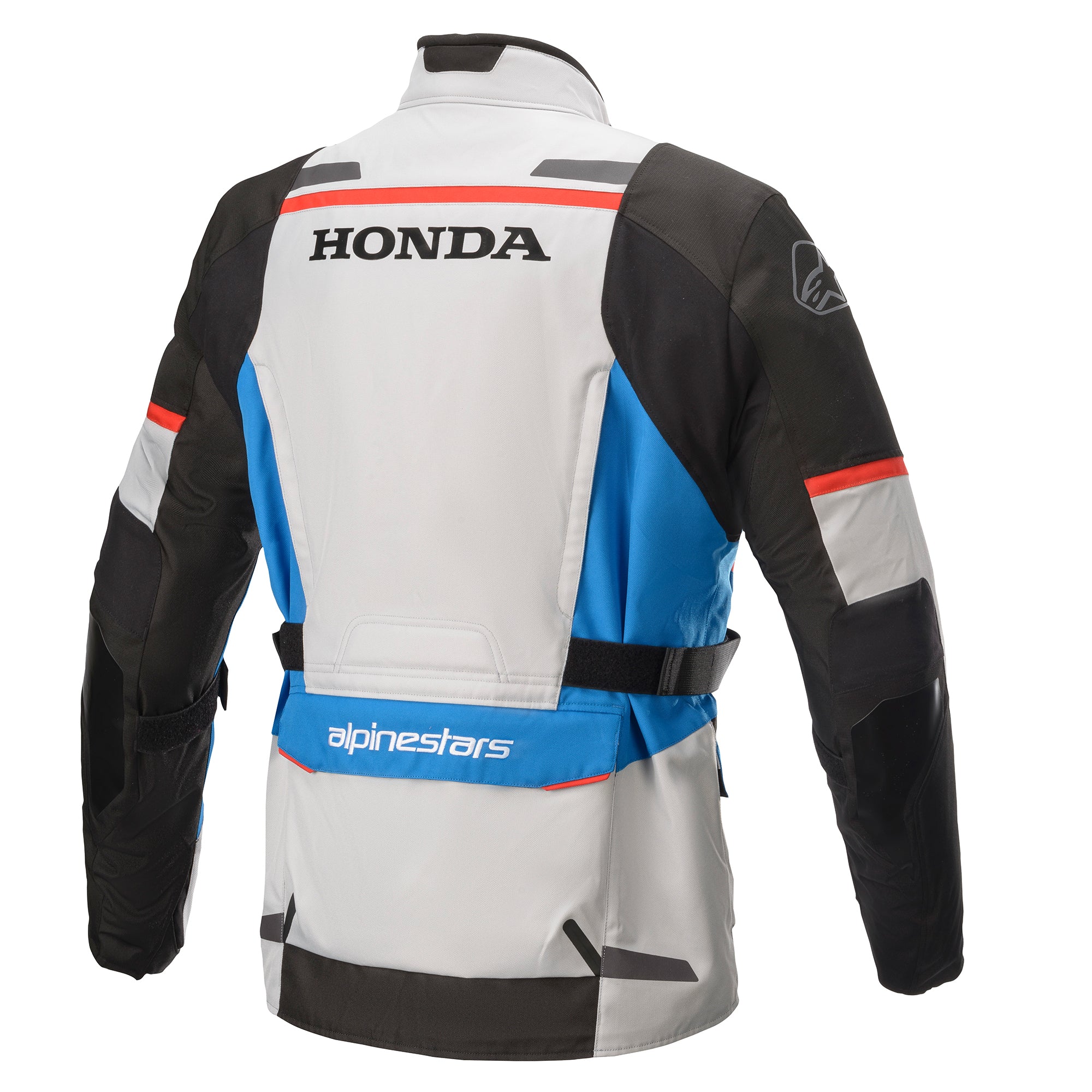 Alpinestars Honda Stella Andes V3 Drystar Motorradjacke Damen (grau/blau/rot)