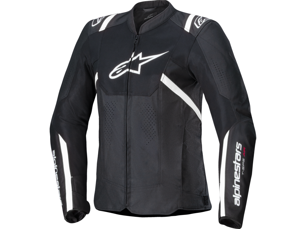 Alpinestars Stella T-SPS Air V2 Motorradjacke Damen (Schwarz/Weiß)