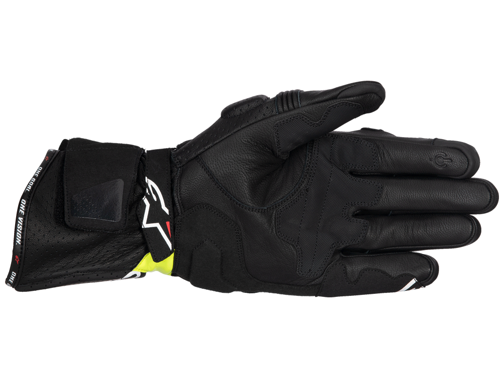 Alpinestars SP-3 Motorradhandschuhe (Schwarz/Fluogelb)