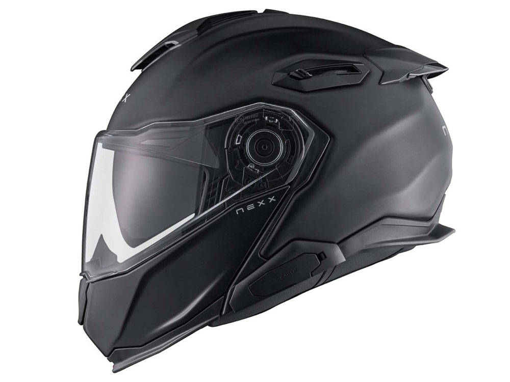 Nexx X.Lifetour Plain Motorradhelm (Schwarzmatt)