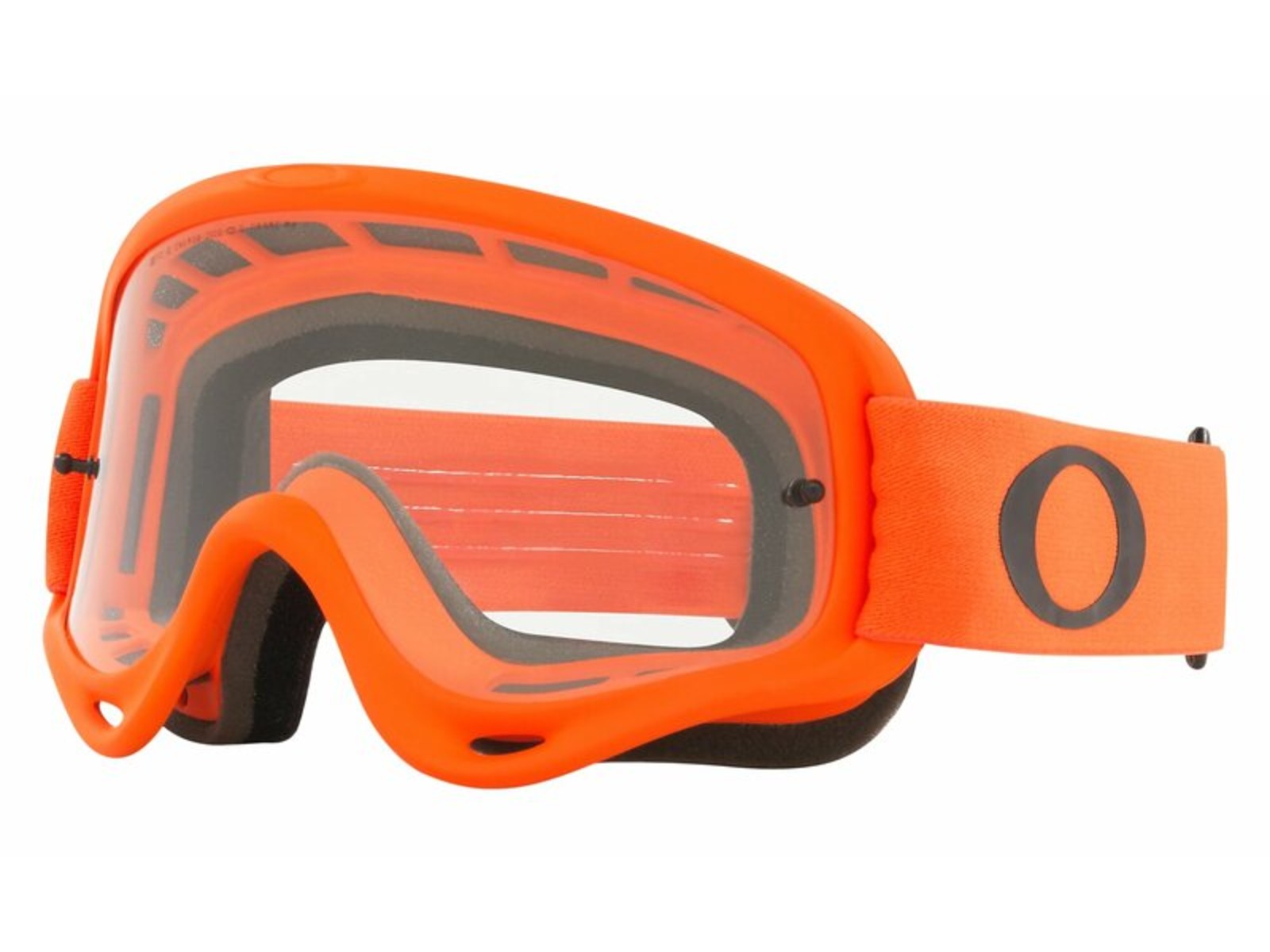 Oakley O-Frame Motorrad Schutzbrille Transparent (orange)