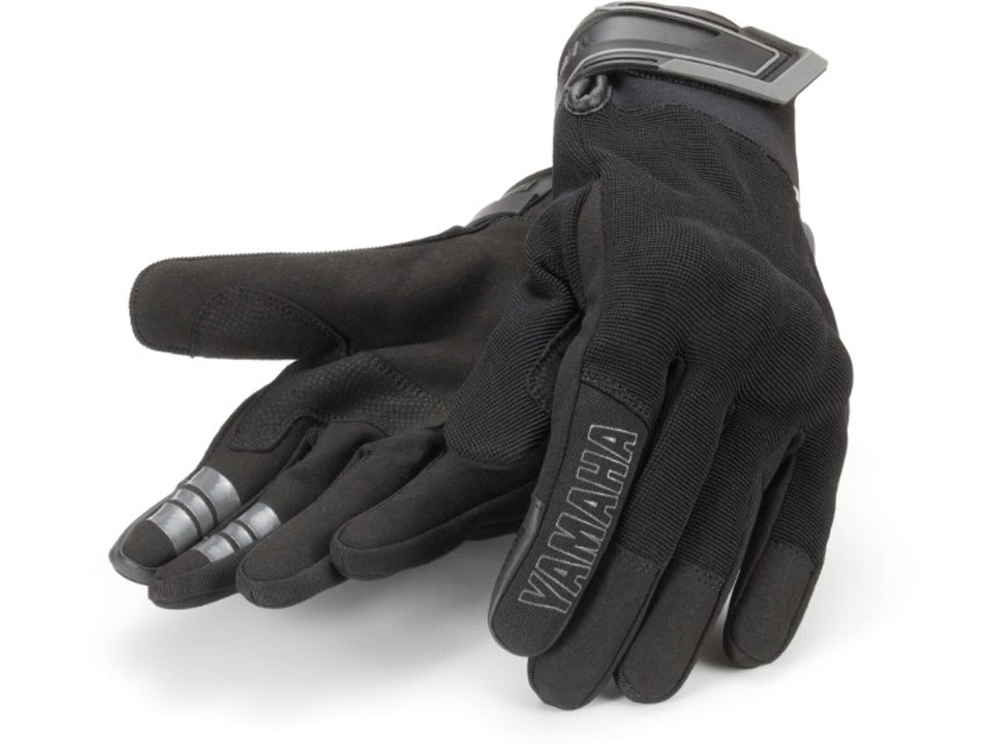 Yamaha Mesh Heredia Handschuhe (Schwarz)