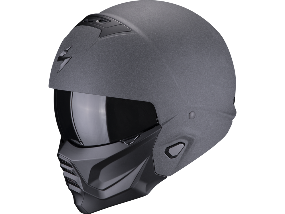 Scorpion EXO-Combat II Graphite Streetfighter Helm (grau)